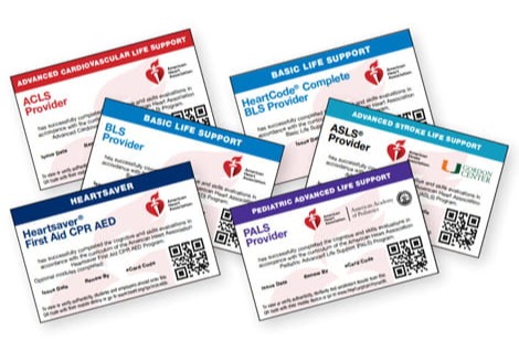 American Heart Association BLS course materials