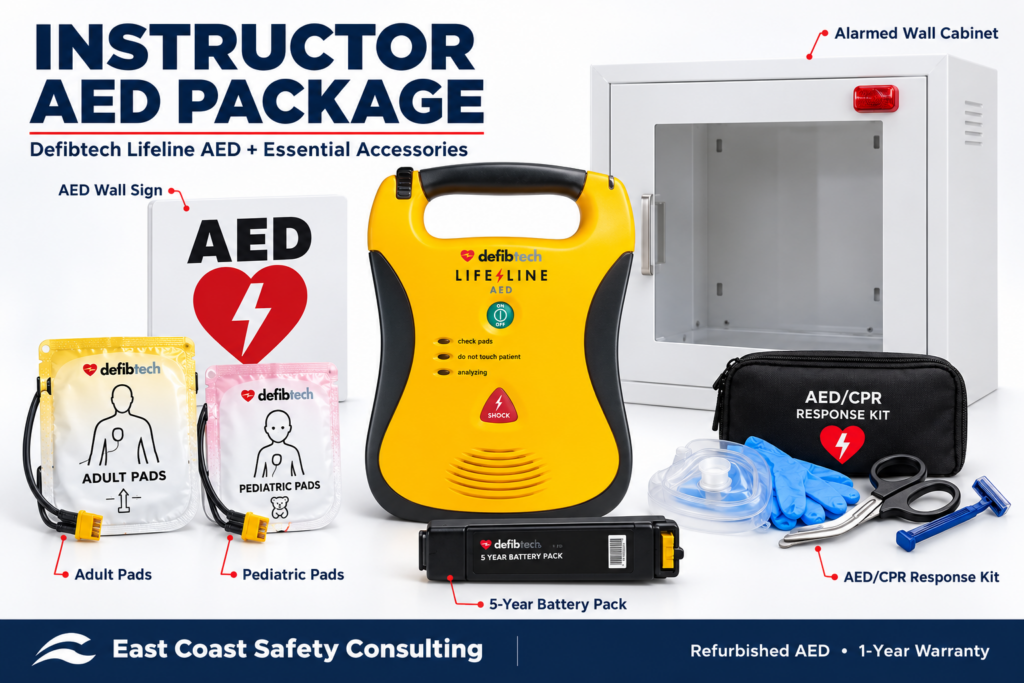 East Coast AED Package for Instructors