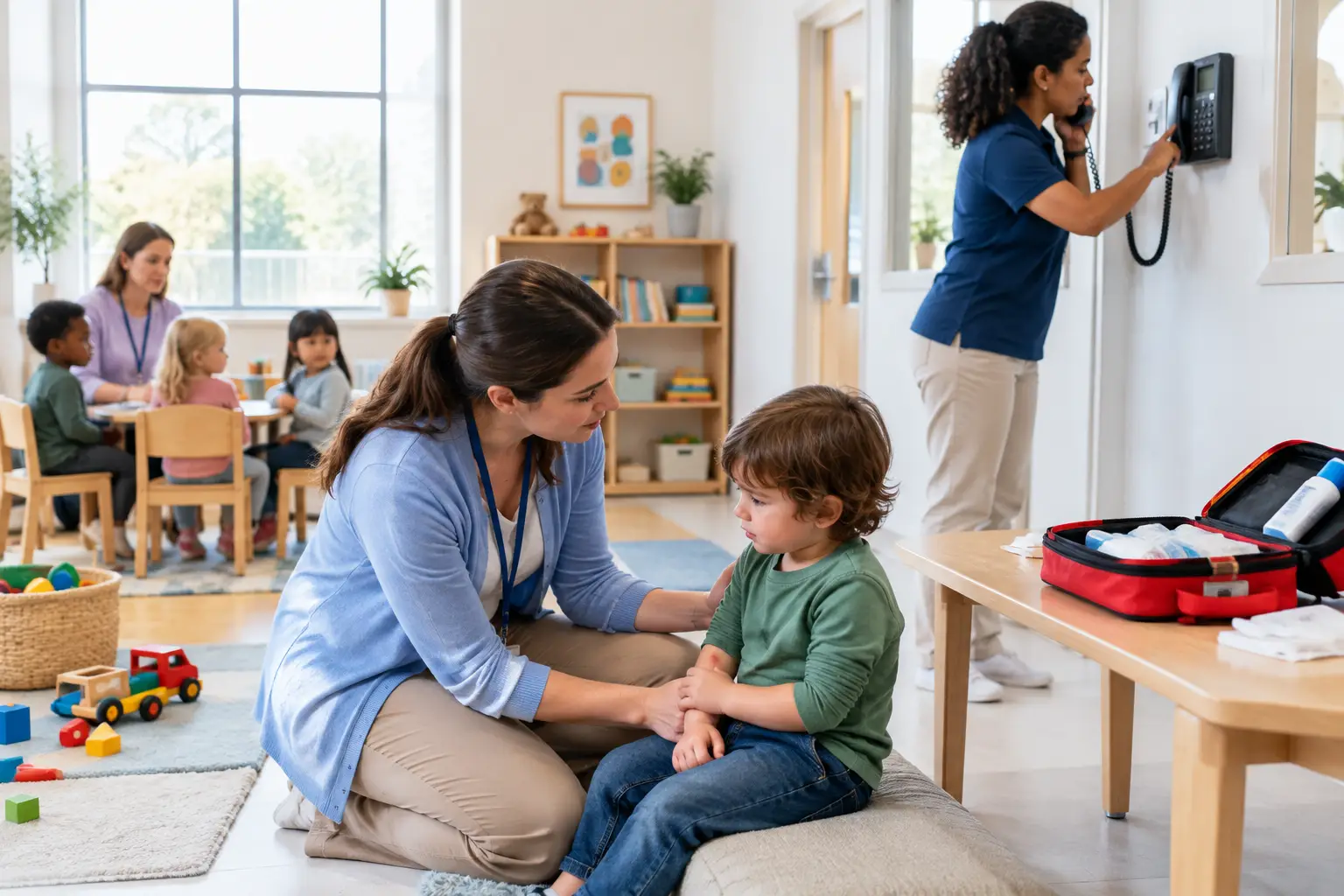 Daycare Choking Response for Calm, Fast Care
